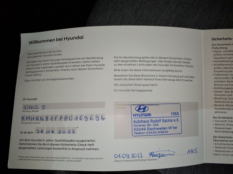 Hyundai IONIQ 5 electric drive 173 kW Dynamiq 4WD — zdjęcie 9