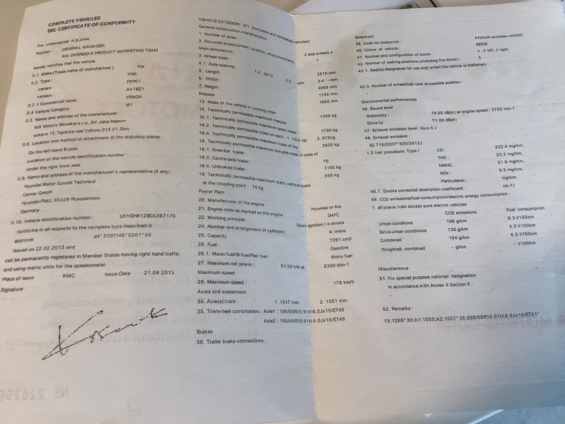 Kia Venga 1.6 Active — zdjęcie 16