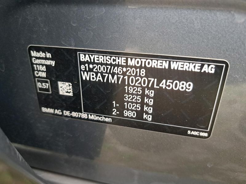 BMW 1er 116d Advantage — zdjęcie 7