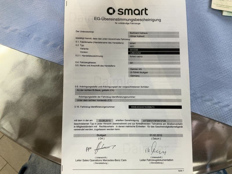 Smart fortwo 0.9 Turbo Basis passion — zdjęcie 16