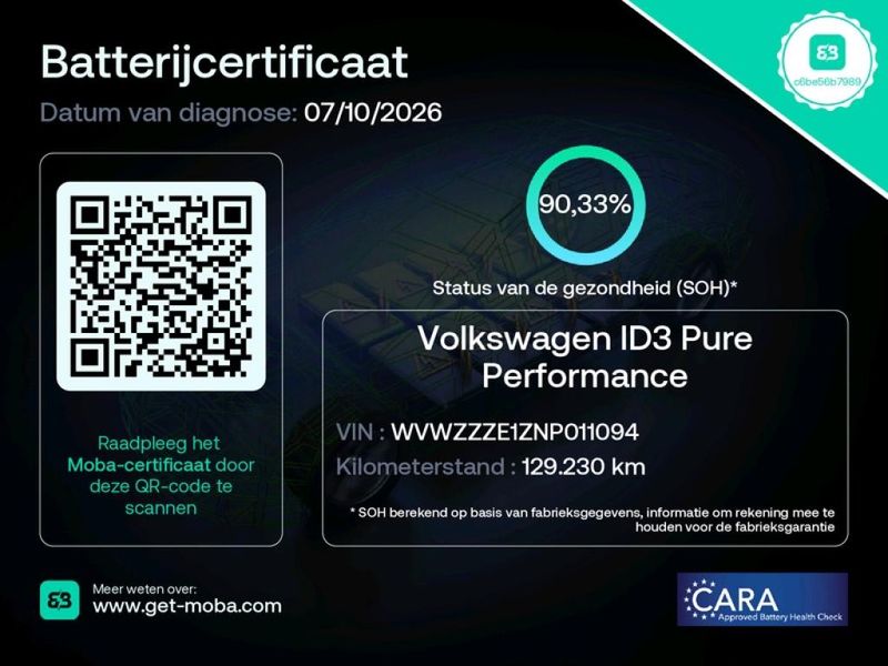 Volkswagen ID.3 electric drive 110 kW Pure Performance — zdjęcie 11