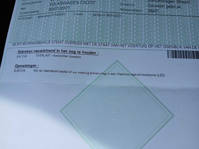 Volkswagen Caddy 1.9 TDI Life — zdjęcie 18