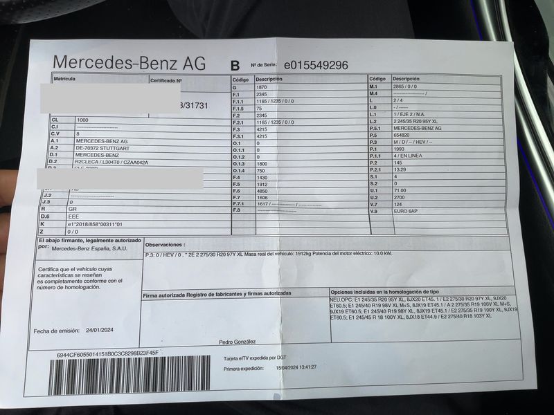 Mercedes-Benz CLE-Klasse CLE 220 d Mild-Hybrid AMG Line Advanced Plus — zdjęcie 16