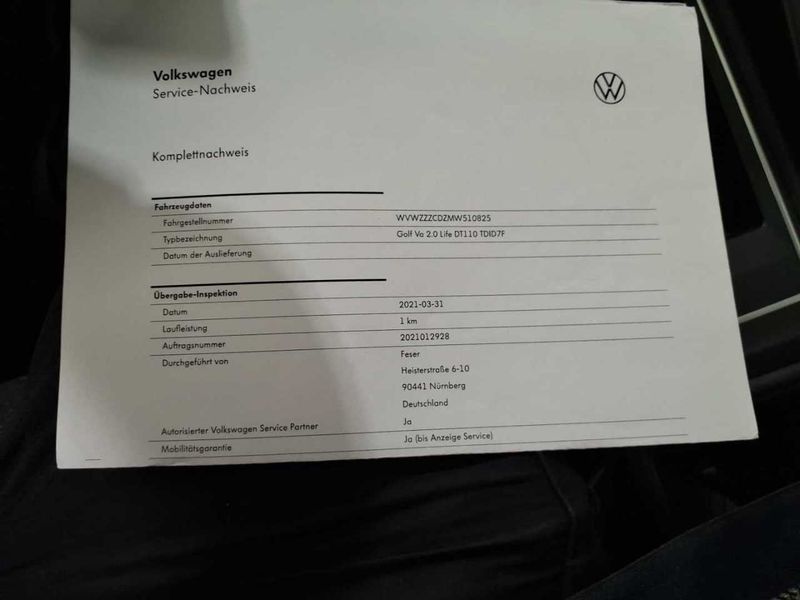 Volkswagen Golf VIII 2.0 TDI Life — zdjęcie 37