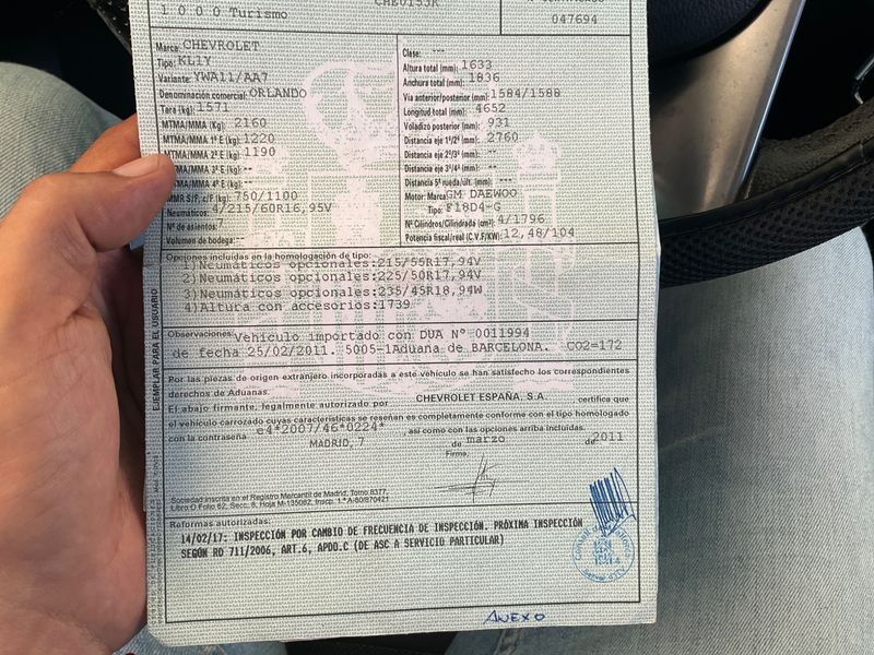 Chevrolet Orlando 1.8 LT — zdjęcie 6