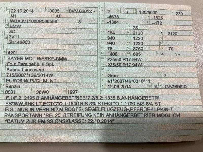 BMW 4er 420i — zdjęcie 15