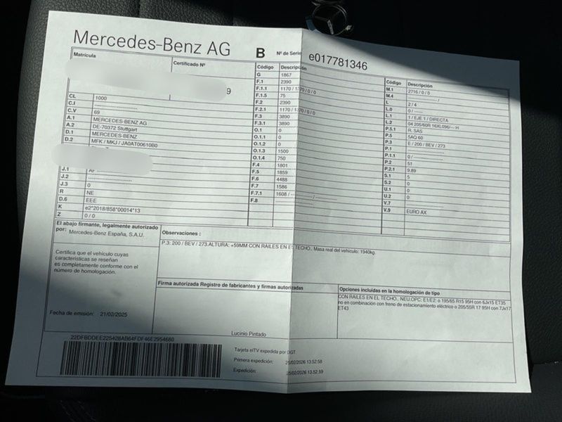 Mercedes-Benz EQT 200 Premium plus — zdjęcie 16