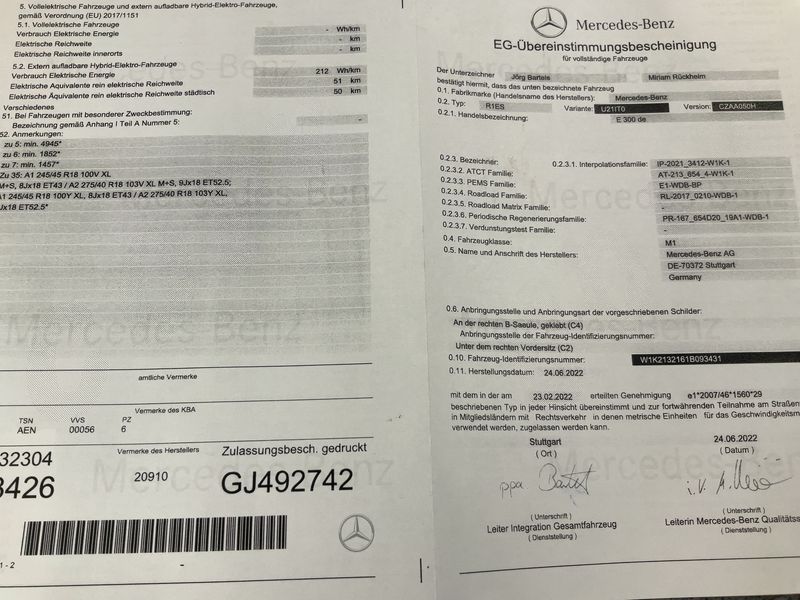 Mercedes-Benz E-Klasse E 300 de T Exclusive — zdjęcie 16