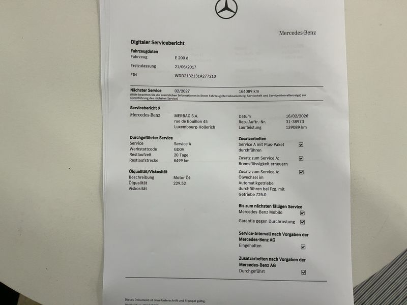 Mercedes-Benz E-Klasse E 200 d T Avantgarde — zdjęcie 21