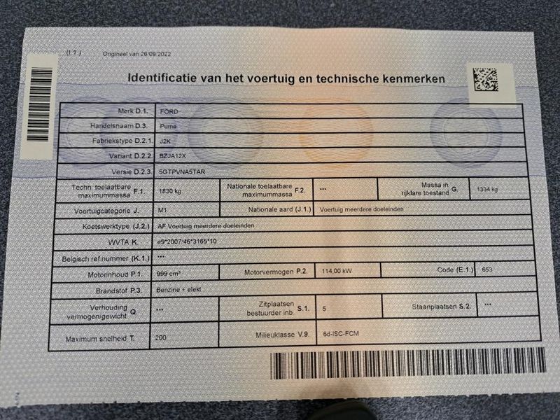 Ford Puma 1.0 EcoBoost Mild-Hybrid ST-Line Vignale — zdjęcie 8