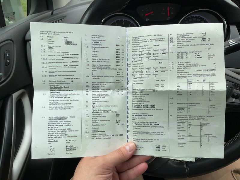 Opel Astra 1.2 Turbo Start&Stop — zdjęcie 16
