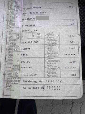 Opel Zafira 1.8 16V — zdjęcie 2