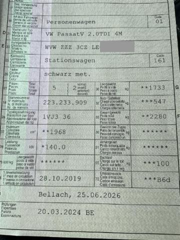 VW Passat Variant 2.0 TDI 190 Business DSG 4m — zdjęcie 2