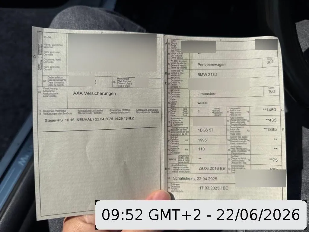 BMW 2er Reihe F22 Coupé 218d, 150 PS — zdjęcie 12