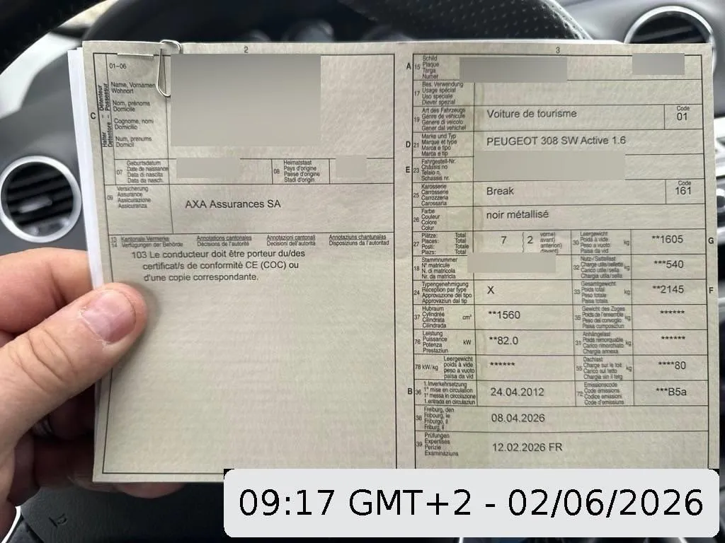 Peugeot 308 308 SW Active 1.6 1.6, 111 PS — zdjęcie 14