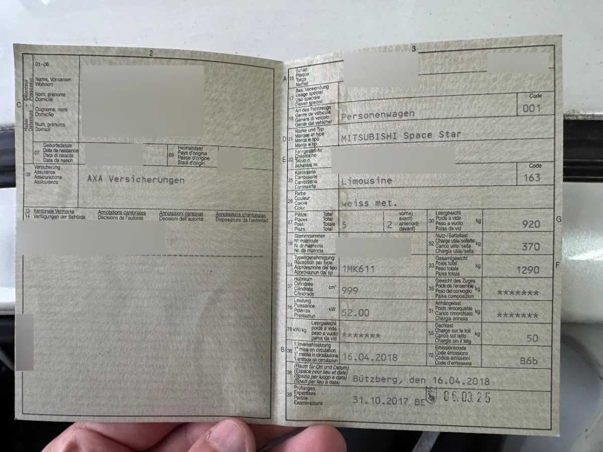 Mitsubishi Space Star, 71 PS — zdjęcie 12