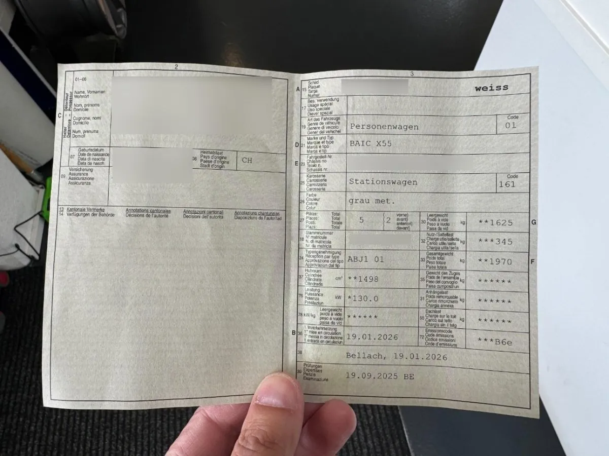 Baic Baic X55, 188 PS — zdjęcie 9