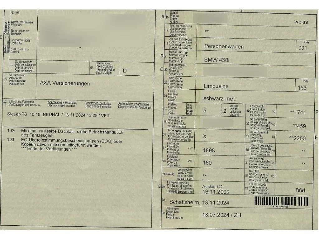 BMW 430i G. Coupé M Sport, 245 PS — zdjęcie 10
