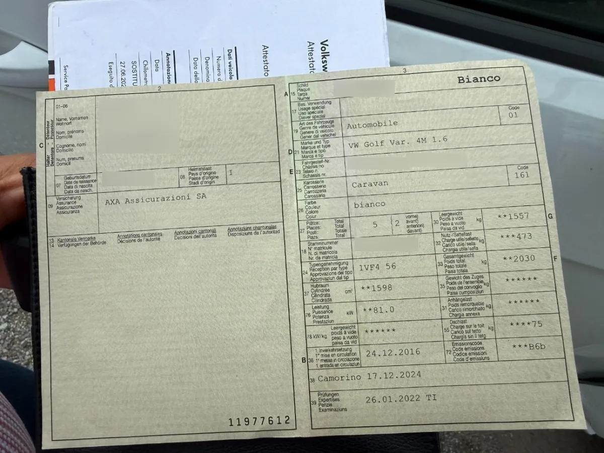 VW Golf VII Variant - Typ BA5 Golf Variant Comfortline 1.6, 110 PS — zdjęcie 11