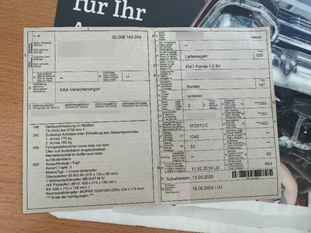 Fiat Panda 1.2 8V, 70 PS — zdjęcie 10