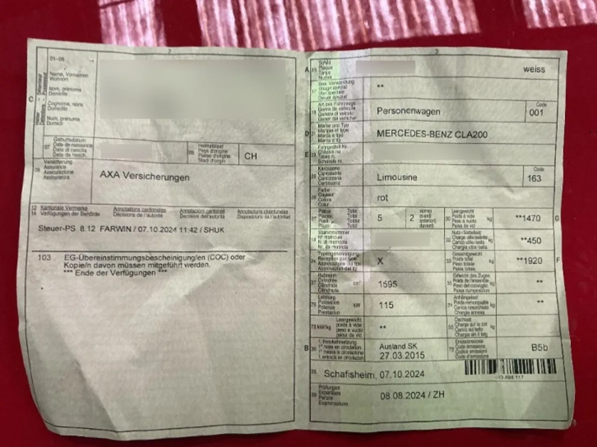 Mercedes-Benz CLA-Klasse CLA 200 1.6, 155 PS — zdjęcie 8