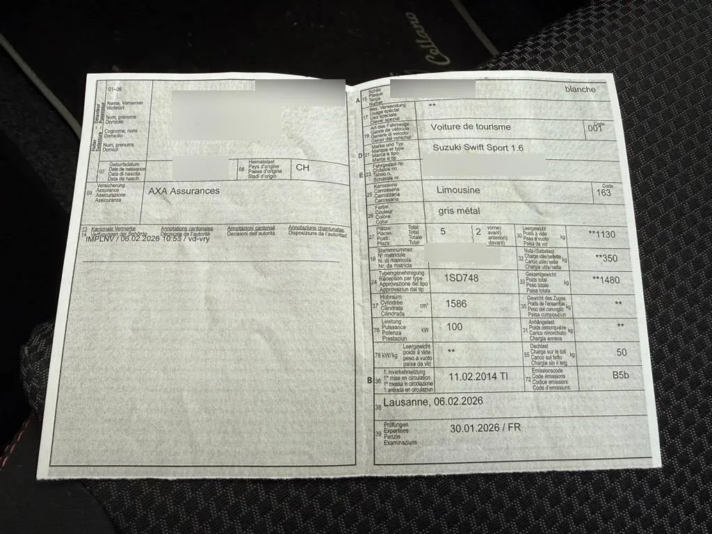 Suzuki Swift Sport 1.6, 136 PS — zdjęcie 8