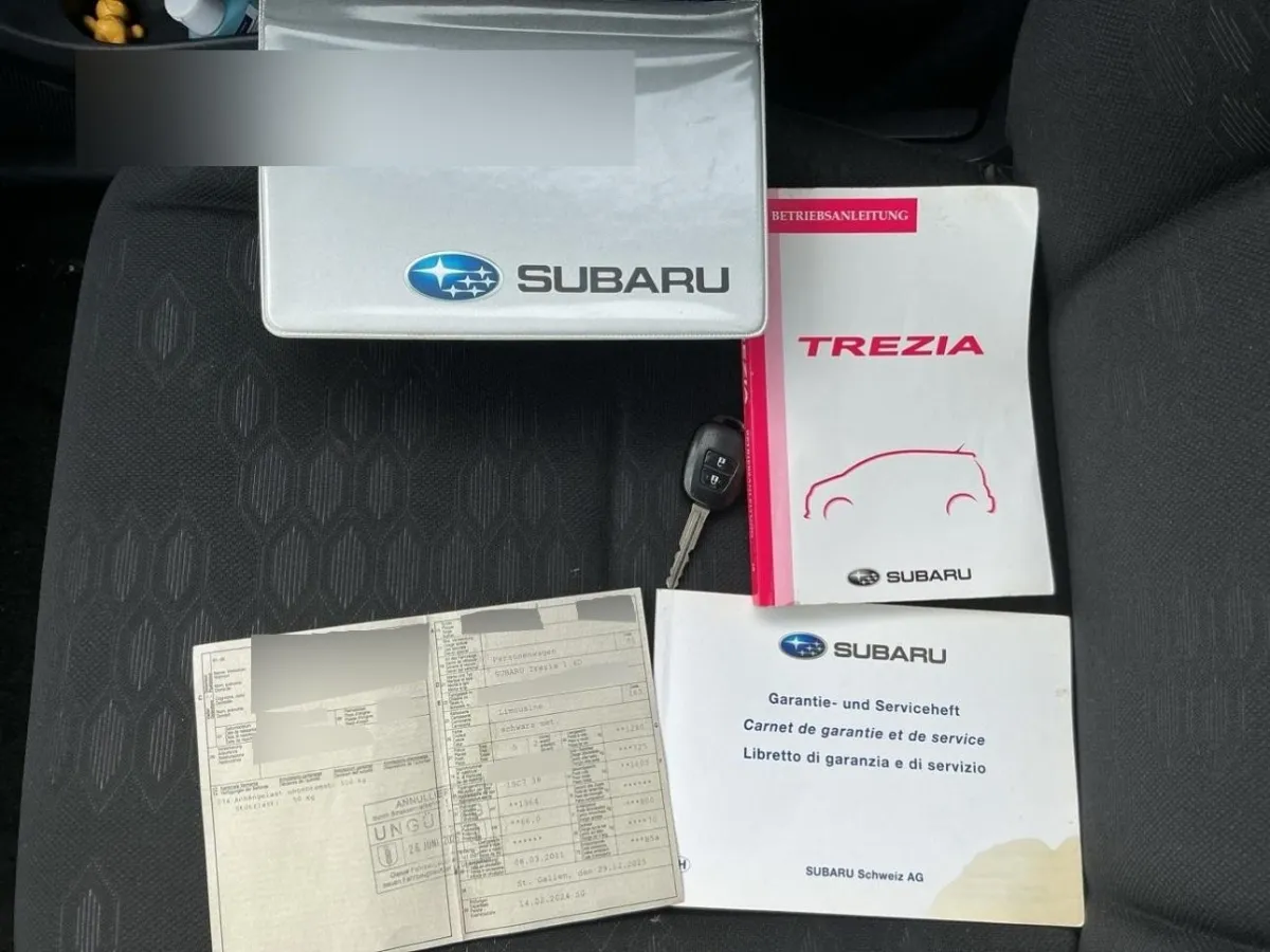Subaru Trezia - ab 11.2010 Trezia Swiss, 90 PS — zdjęcie 15