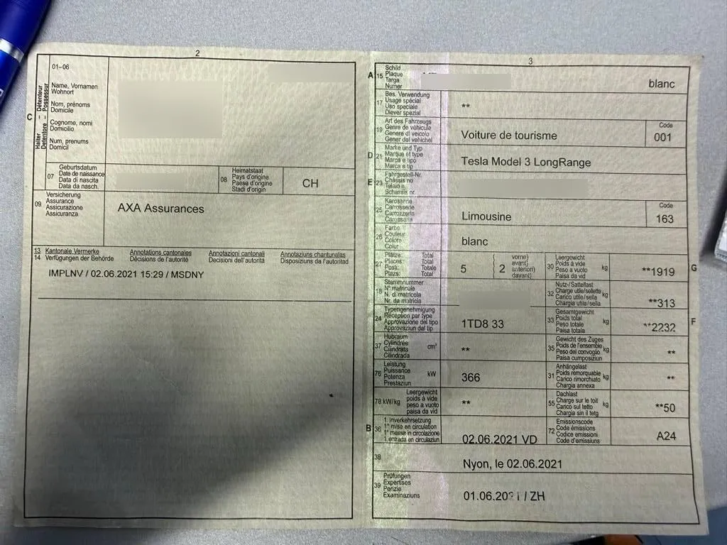TESLA MODEL 3 Long R. AWD, 498 PS — zdjęcie 8