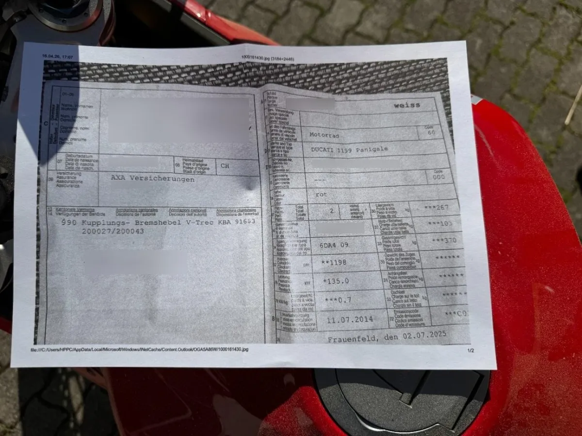 Ducati Panigale 1199, 184 PS — zdjęcie 9