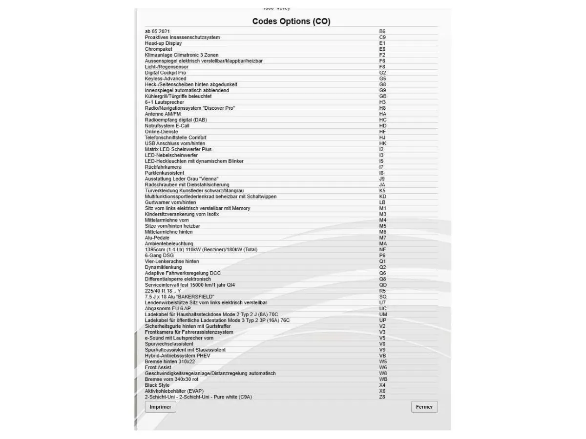 VW Golf - Type CD1 ap 07.2019 Golf GTE [A8K+2JW] 1.4, 150 PS — zdjęcie 8
