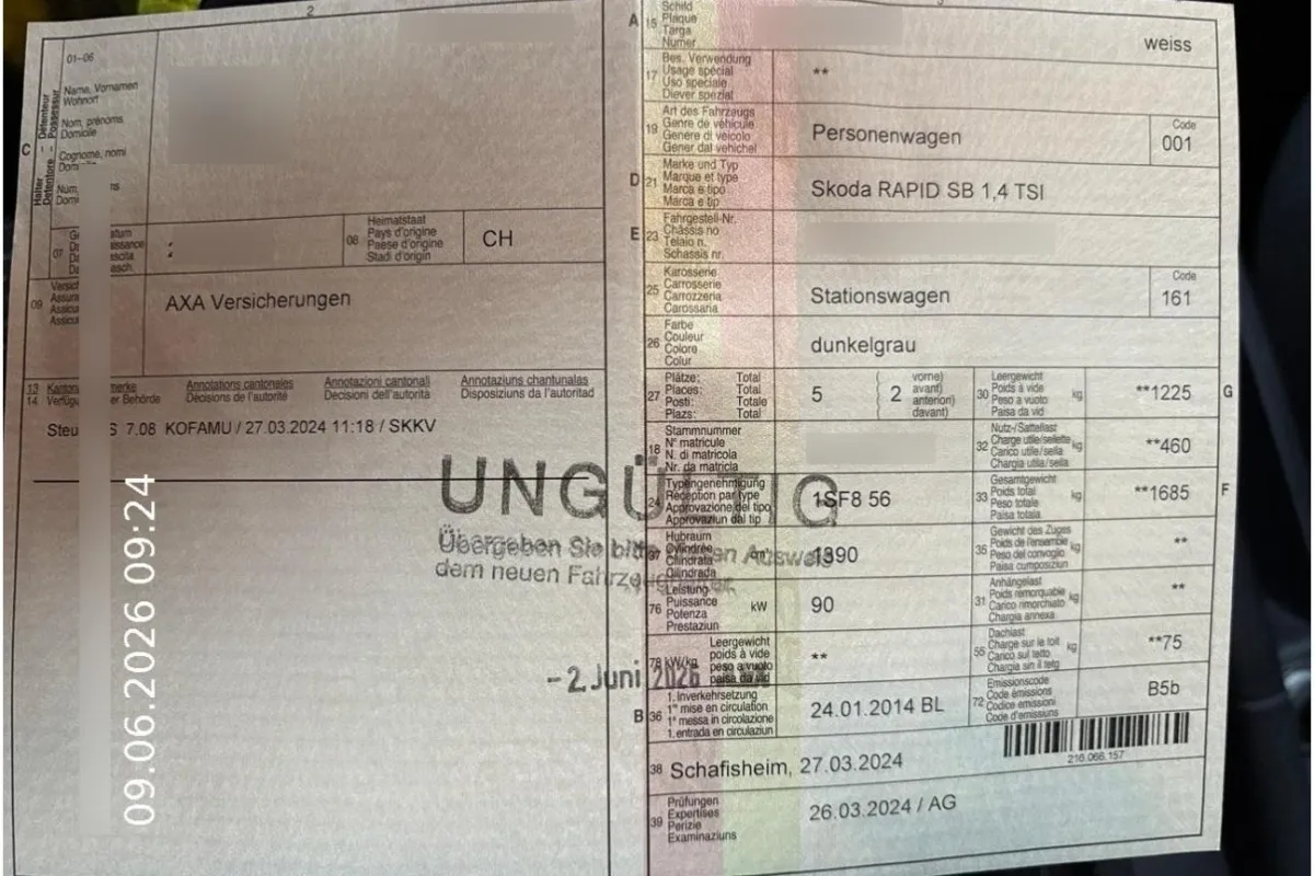 Skoda Rapid Ambition 1.4 TSI, 122 PS — zdjęcie 11