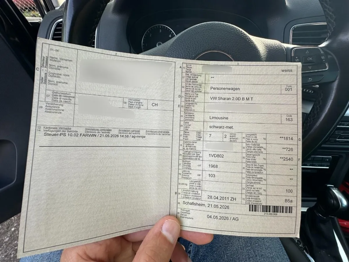 VW Sharan 2.0TDI BMT High, 140 PS — zdjęcie 12