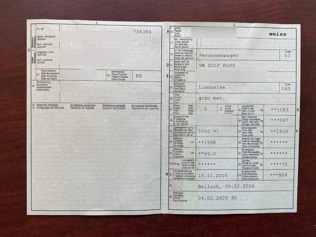 VW Golf Plus 1.6 FSI Comfortline, 115 PS — zdjęcie 10