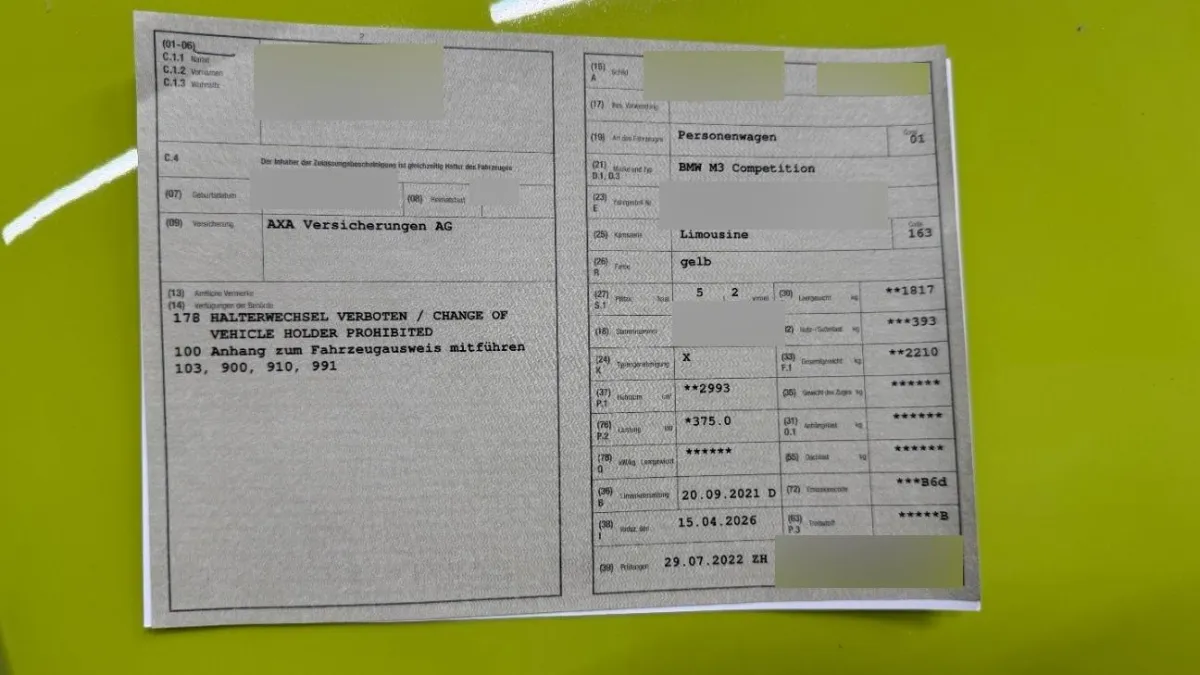 BMW M3 M3 Competition 3.0, 508 PS — zdjęcie 8