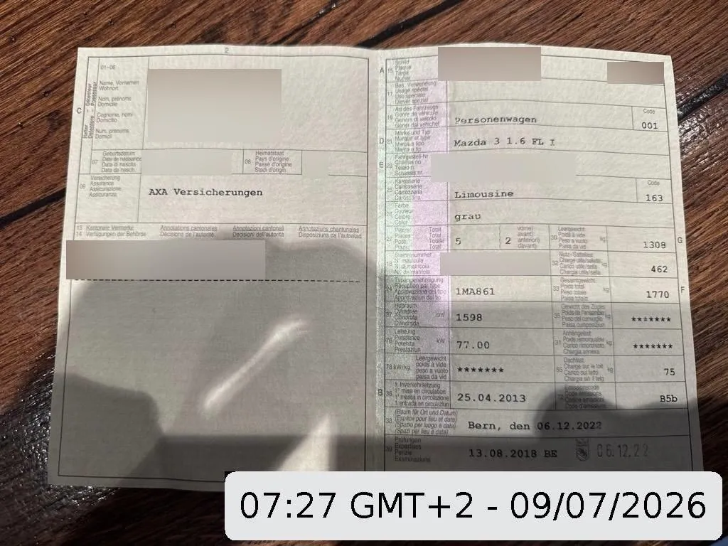 MAZDA 3 1.6 16V Motion 1.6, 105 PS — zdjęcie 12