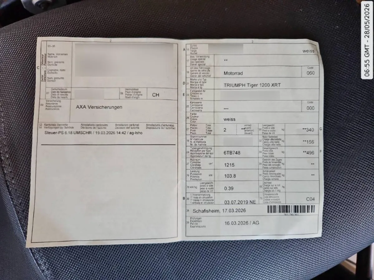 Triumph Tiger 1200 XRT 1.2, 140 PS — zdjęcie 9
