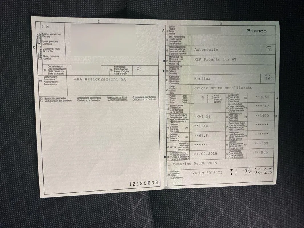 KIA Picanto 1.2 CVVT SwissC-L, 84 PS — zdjęcie 9