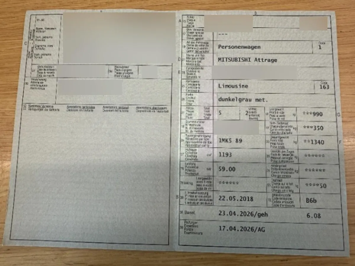 Mitsubishi Attrage Intense, 80 PS — zdjęcie 9