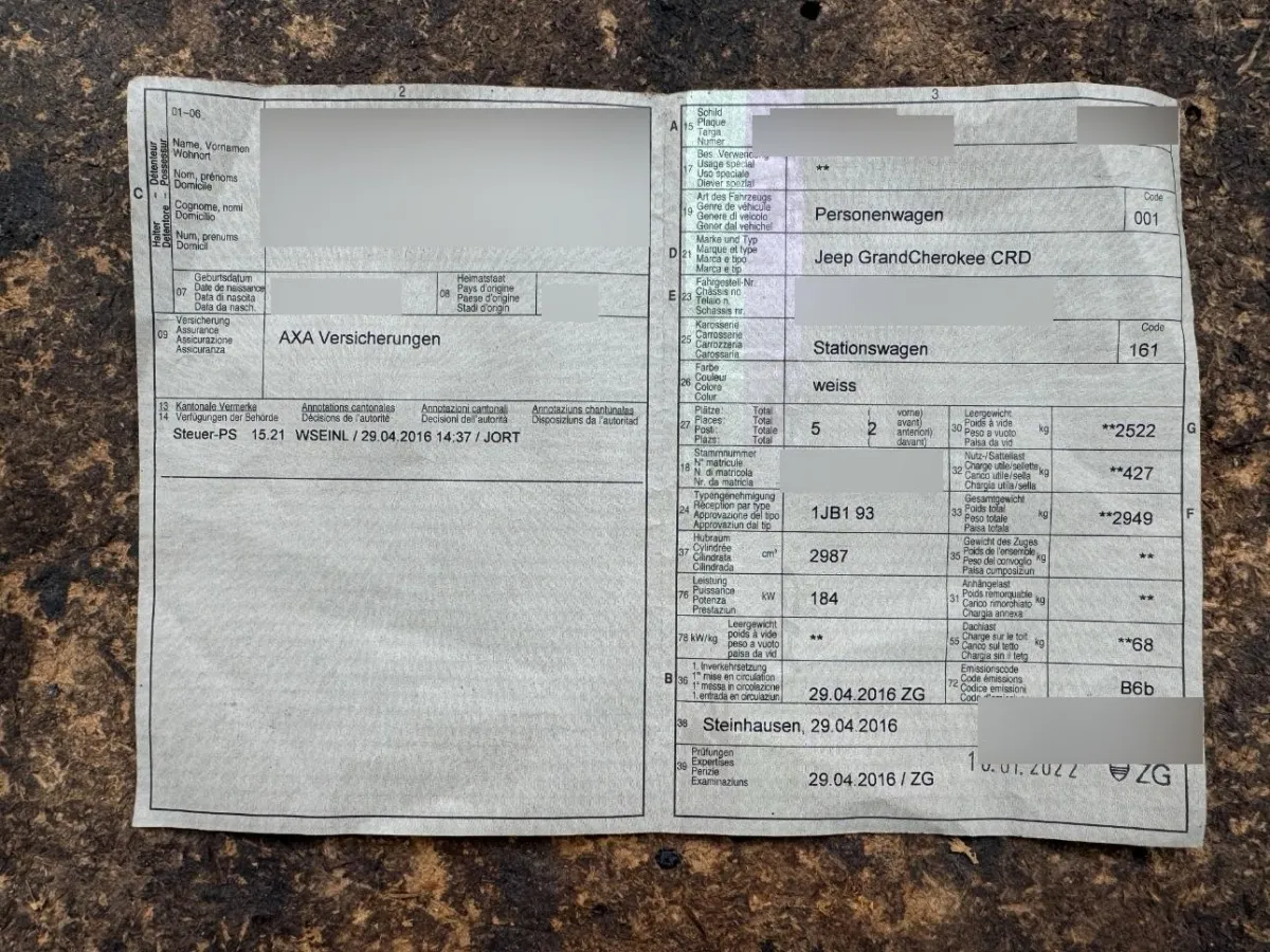 Jeep Grand Cherokee Overland, 250 PS — zdjęcie 12