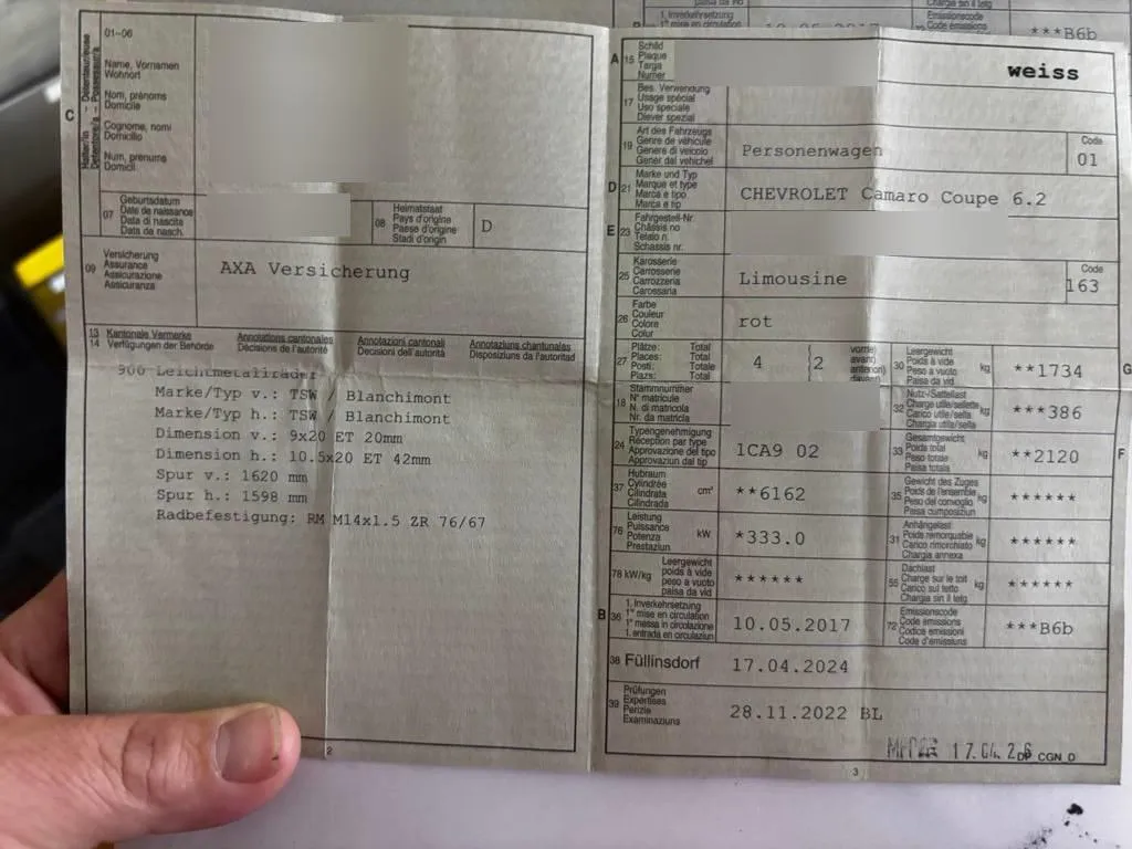 Chevrolet Camaro 6.2 V8, 453 PS — zdjęcie 8